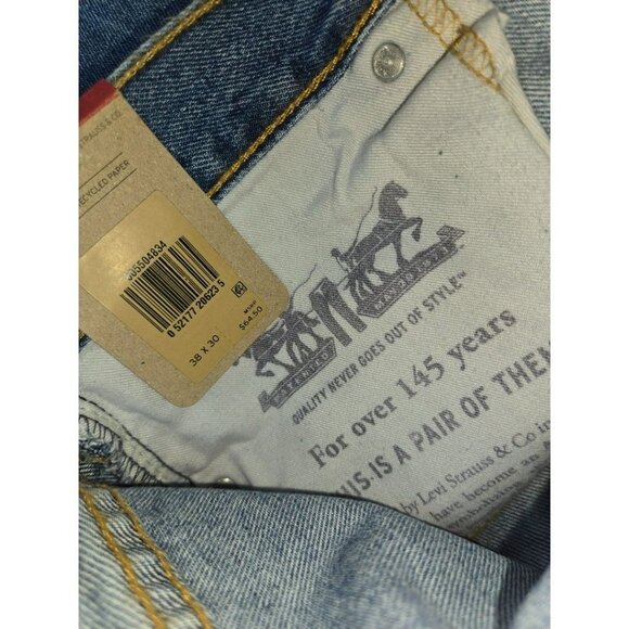 Levis Mens 550 Relaxed Fit Jeans 38x30 Blue Denim NWT - Picture 8 of 9